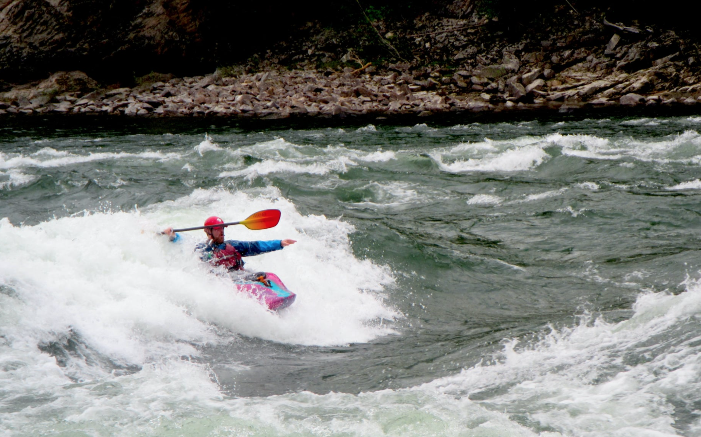 Matt surfing