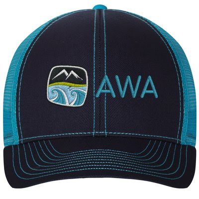 Blue AWA Hat