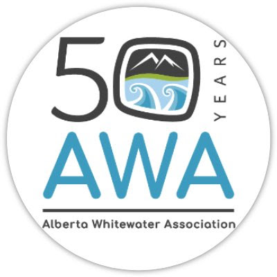 Round AWA 50yr Sticker