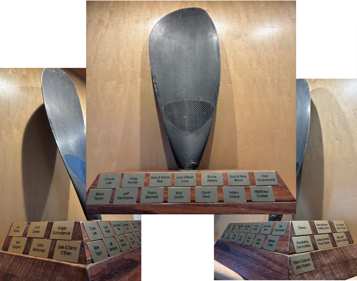 Three sides of the AWA Legacy Award