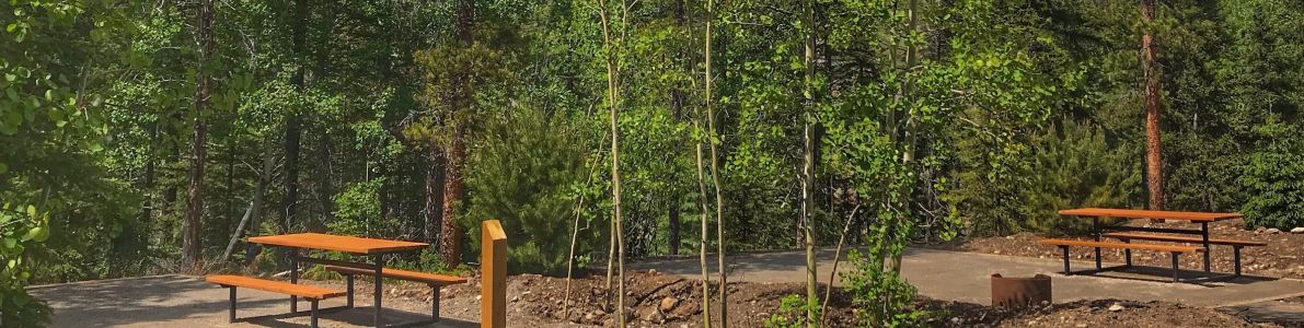 Individual camping canoe meadows