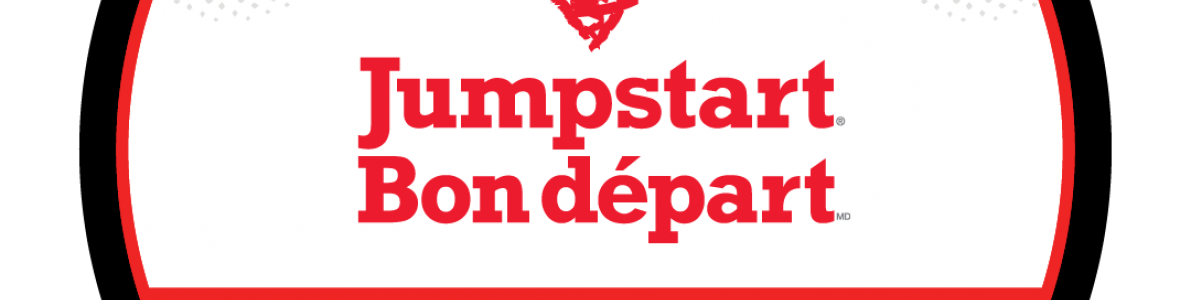 Jumpstart Sport Relief Fund Recipient Badge with Canadian Tire Logo